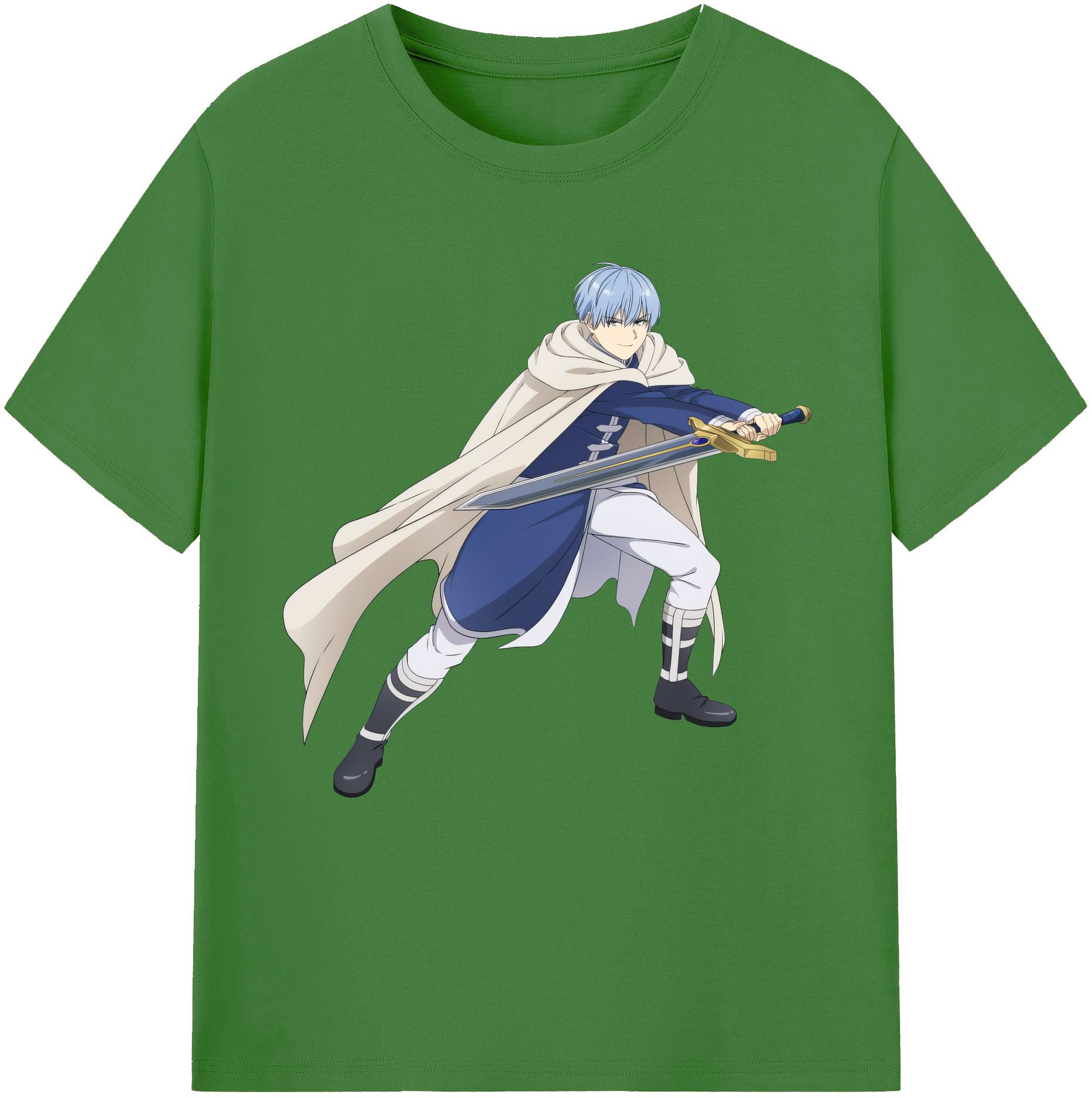 （画像用） 葬送のフリーレン Frieren レディースカジュアルプリントTシャツ（綿100％）